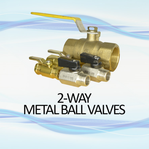 2-Way Metal Ball Valves