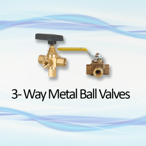 3-Way Metal Ball Valves