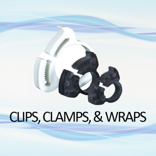 Clamps Clips and Wraps